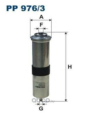 Фильтр топливный filtron pp976/3