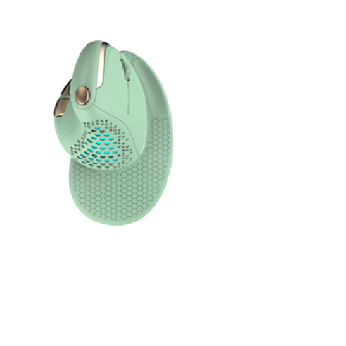 Мышь Delux Green (M618XSD) зеленый