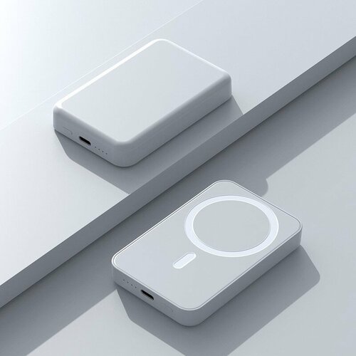 Беспроводной магнитный Powerbank MagSafe ёмкостью 3500 mAh для телефонов с функцией беспроводной зарядки 770₽