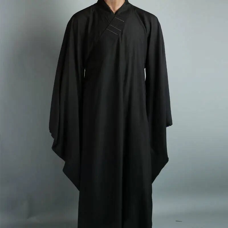 Халат из хлопка OLOMLB, No39 suit for 164cm, Черный, Мужской