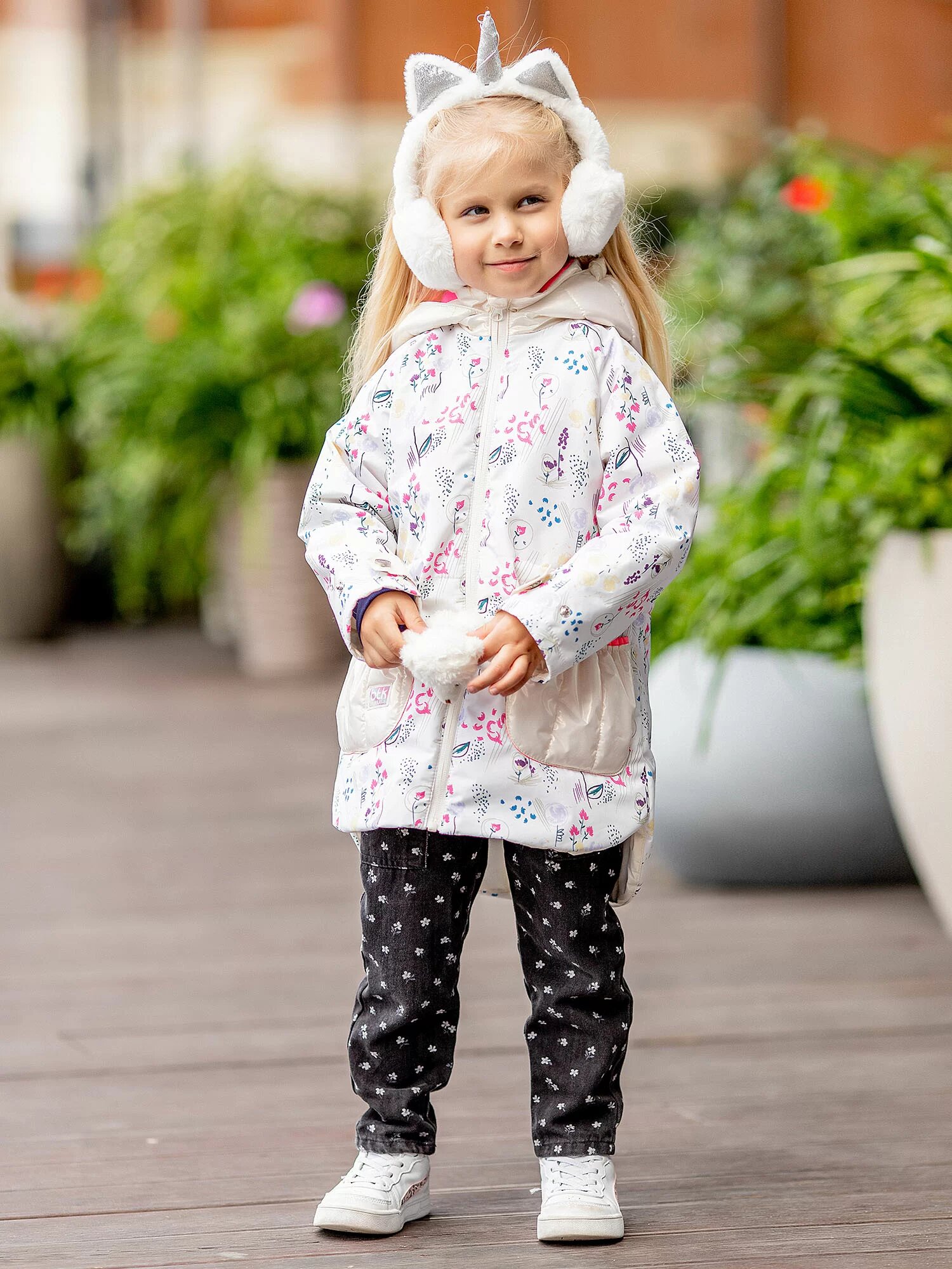 Куртка Batik, размер 116, белый — фото 1