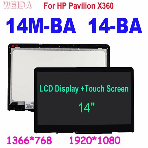 ЖК-дисплей DIXSG 14 дюймов для HP Pavilion X360 1920X1080 with Frame 14 7362₽