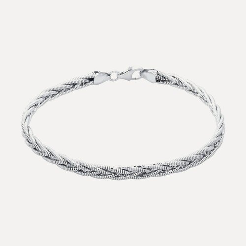 Изображение товара Браслет, серебро, 925 проба, родирование