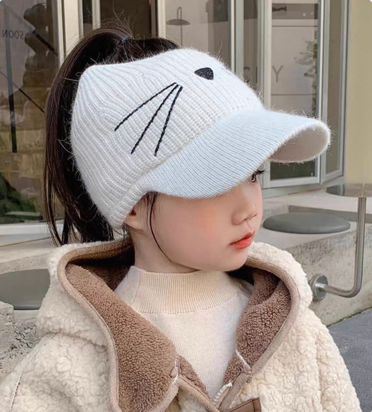 Кепка  для девочек, размер 46-54, розовая — фото 1