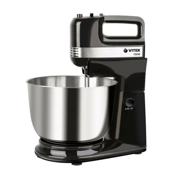 Миксер планетарный с чашей VT-1419, черный