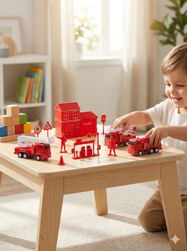 Детский игровой набор "Пожарная охрана", 3+ — фото 1