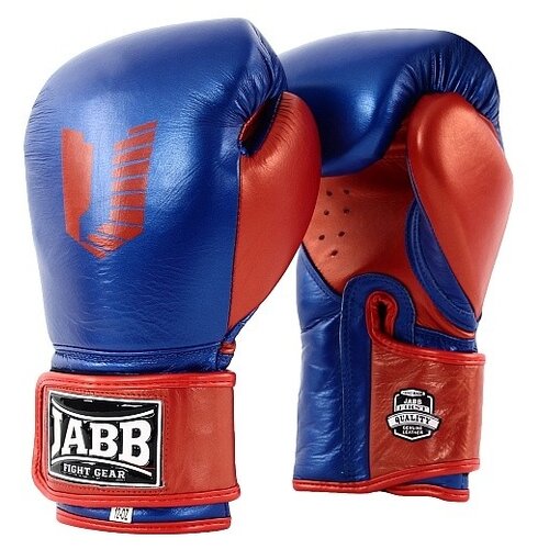 фото Перчатки боксерские "jabb. je-4069/eu fight", сине-красные, 14 унций