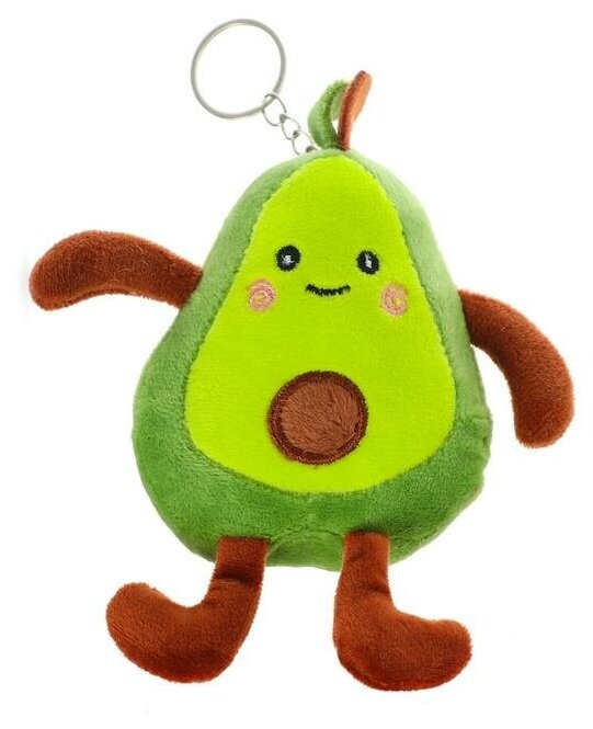 Мягкая игрушка КНР "Авокадо", на брелоке, зеленый (6477418)