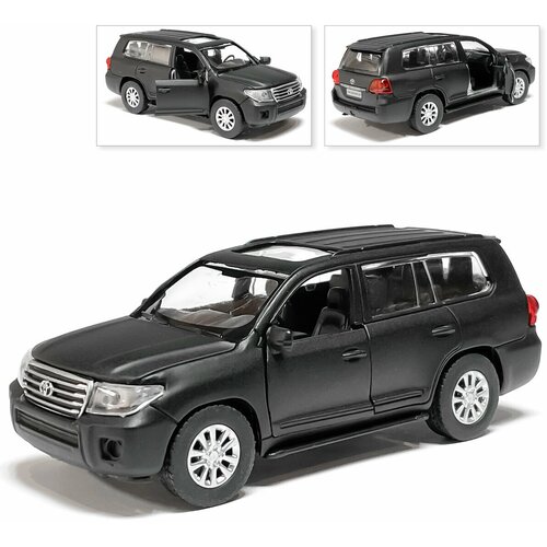 Машина Toyota Land Cruiser, инерционная, матовый, Технопарк, 12 см