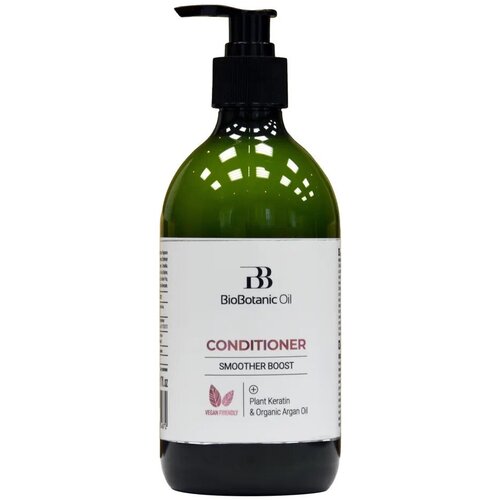 Купить Mon Platin Кондиционер для выпрямленных волос с маслом арганы и растительным кератином Bio Botanic Oil, 500 мл
