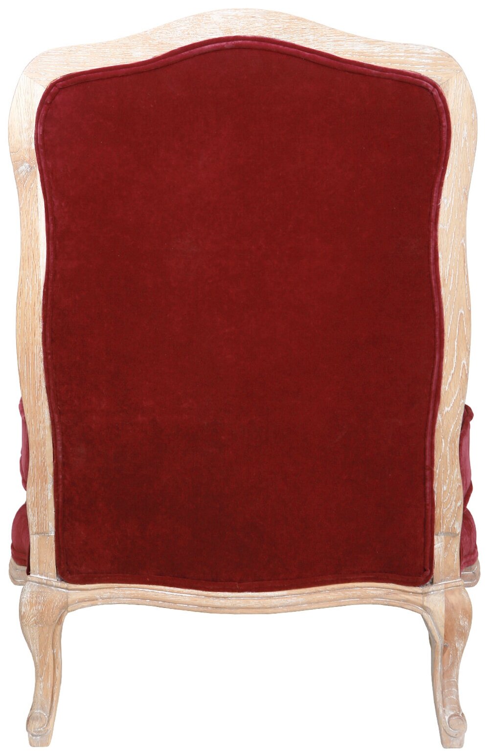 Кресло Mak-interior "Nitro bordo" из массива дуба с подлокотниками — фото 1