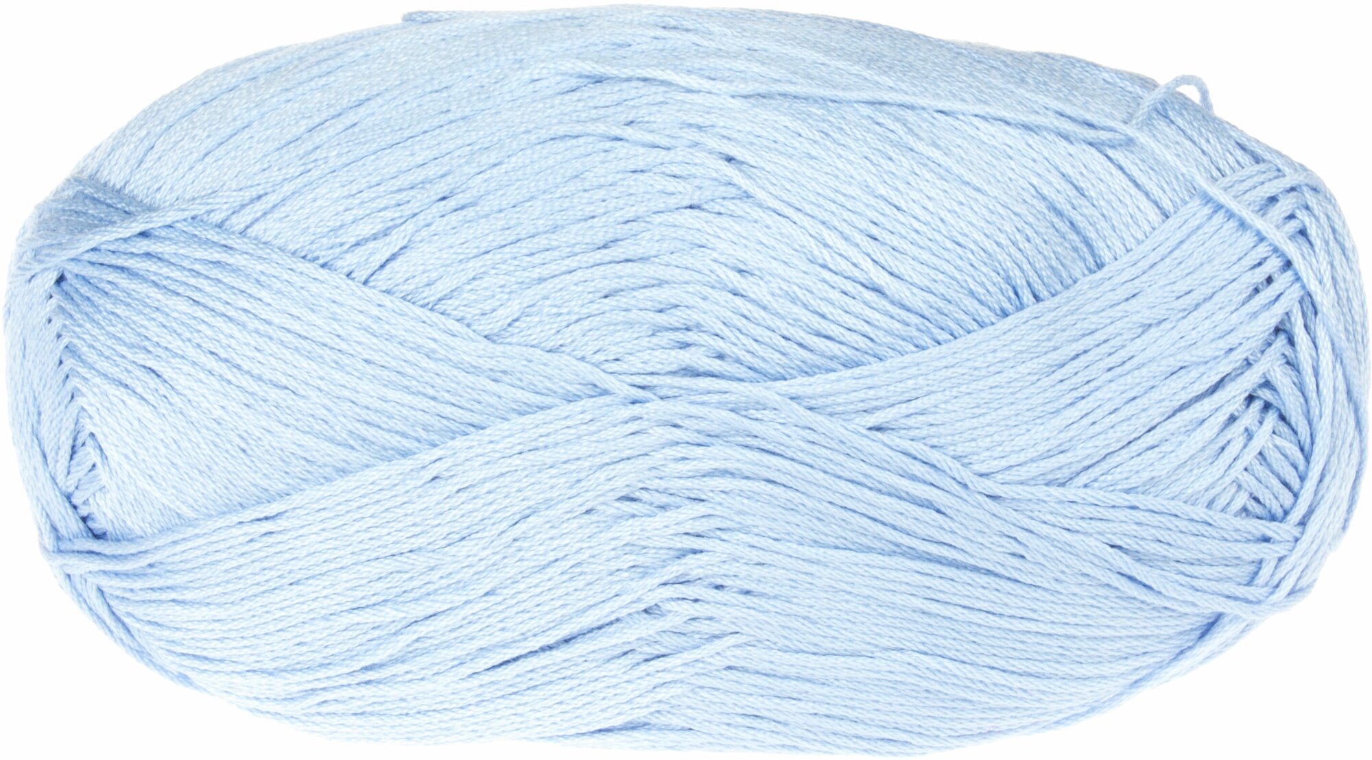 Пряжа Пехорка Детский хлопок светло-голубой (60), 100%мерсеризованный хлопок, 330м, 100г, 1шт