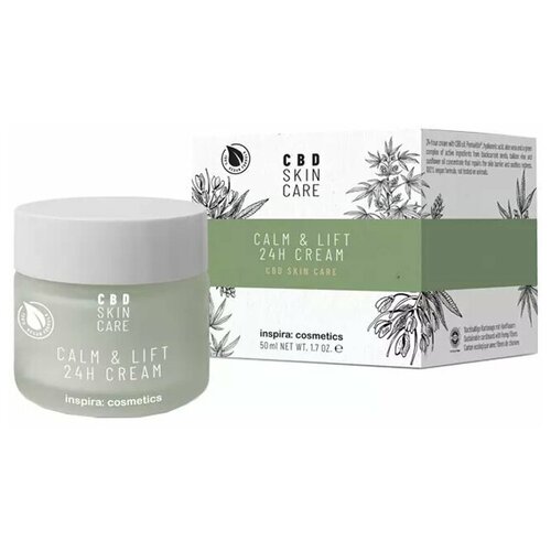 Антистресс лифтинг-крем Inspira 24-часового действия с маслом CBD 50 ml