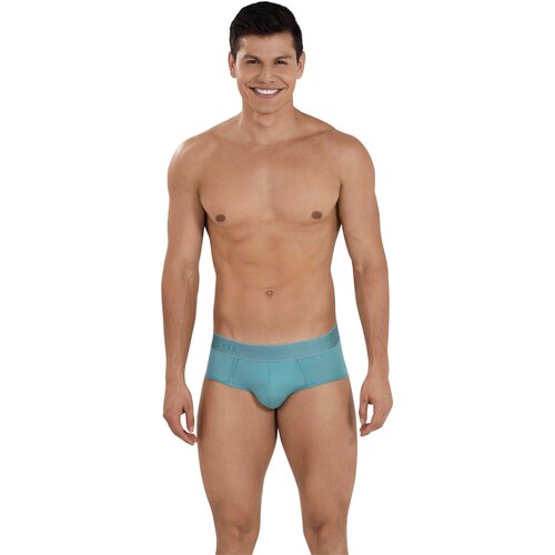 Мужские трусы брифы бирюзовые Clever VITAL PIPING BRIEF 112710 S (44)