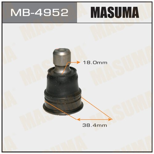 Шаровая опора Nissan Cube Z12 09- Tiida C11 07- Juke F15 10- NV200 10- MASUMA 1581₽