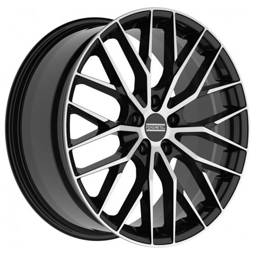 Колесный диск Fondmetal Makhai 9.5x21/5x112 D66.5 ET33 Black Glossy Machined