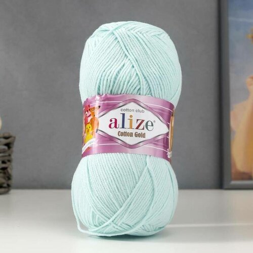 Пряжа ALIZE Cotton Gold, 55% хлопок, 45% акрил, 330 м*100 г, 522