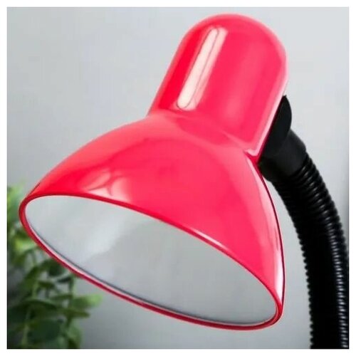 Светильник настольный на основание , розовый