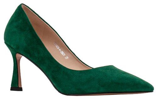 Туфли лодочки  Milana, размер 37, зеленый