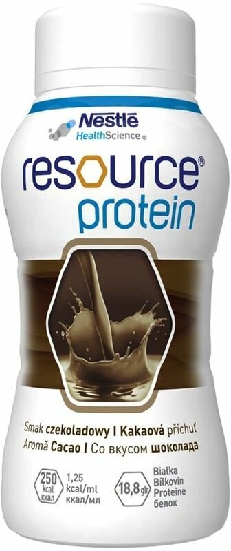 Resource Protein / Ресурс Протеин, шоколад - жидкая смесь для лечебного питания, 200 мл