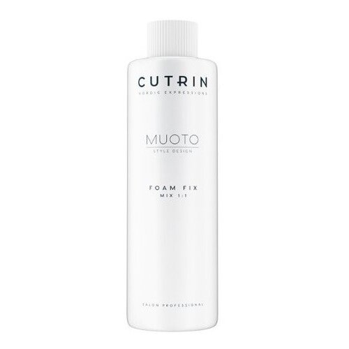 Cutrin Пенный нейтрализатор Muoto Foam Fix для нормальных или трудно поддающихся завивке волос, 1000 мл