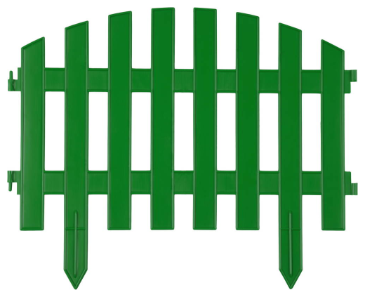 Забор декоративный GRINDA ″АР деко″, 28x300см, зеленый