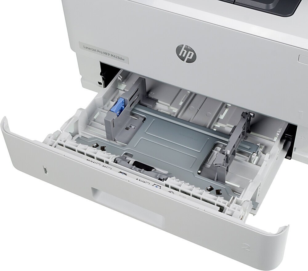 МФУ лазерный HP LaserJet Pro RU M428dw, A4, лазерный, белый [w1a31a] - фото №18