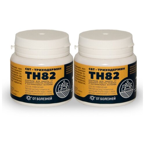 Фунгицид СБТ-Триходермин ТН82 (2*30гр). Биопрепарат для борьбы с болезнями растений