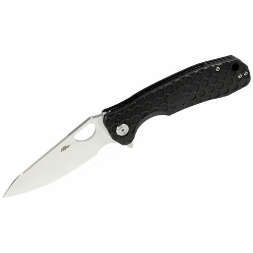 нож honey badger tanto d2 m hb1406 с чёрной рукоятью Нож Honey Badger Leaf D2 M (HB1386) с чёрной рукоятью