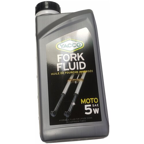 Масло для амортизаторов и вилок YACCO FORK FLUID 5W (1L)