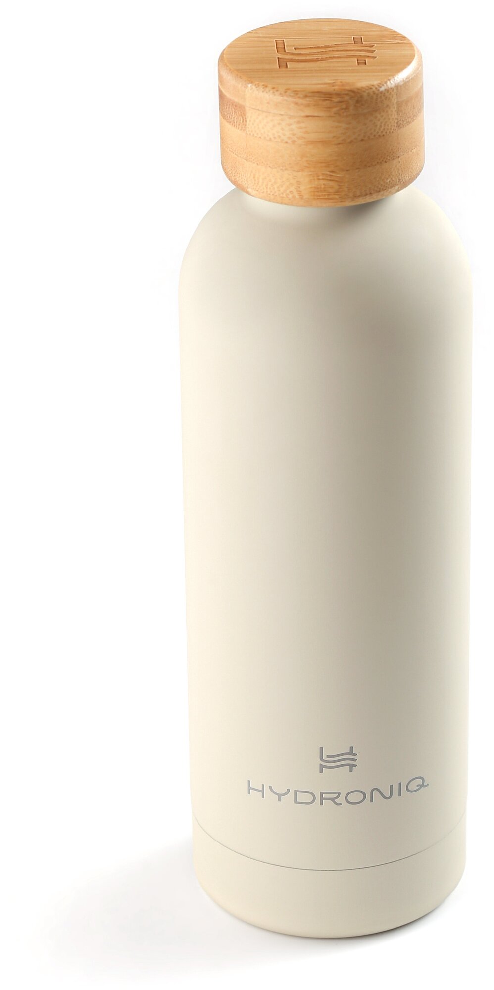 Бутылка для воды 500 ml Hydroniq SteelColour Bamboo Sand металлическая спортивная - фотография № 5