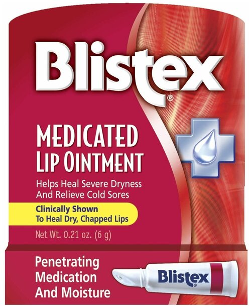 Blistex медицинская мазь для губ 6г