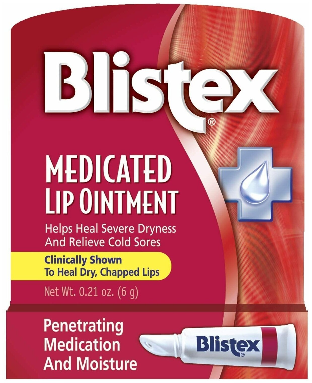 Blistex медицинская мазь для губ 6г