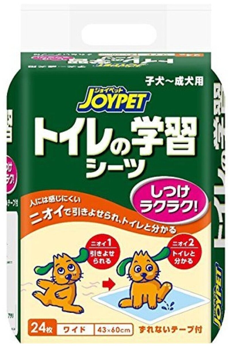 Пеленки для приучения собак к туалету Premium Pet Japan Joypet широкие 43 х 60 см 24 шт (1 шт)