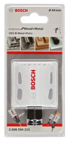 Коронка Bosch BiM PROGRESSOR 44 mm NEW 2608594215