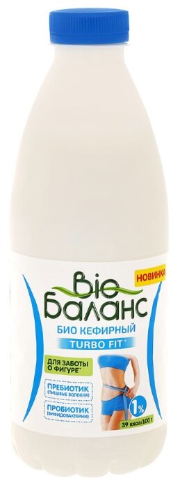 Био Баланс Биопродукт био кефирный Turbo Fit 1%