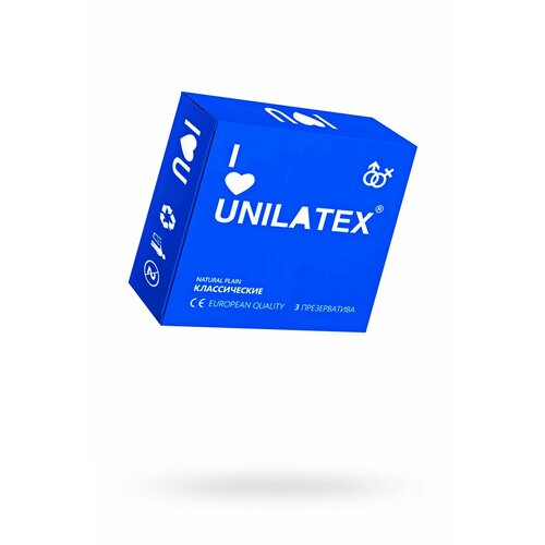Презервативы Unilatex Natural Plain классические №3 шт