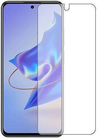 ZTE V40 Pro защитный экран Гидрогель Прозрачный (Силикон) 1 штука скрин Мобайл