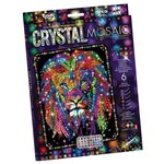 Danko Toys Набор алмазной вышивки Crystal Mosaic Лев (CRM-01-04) - изображение
