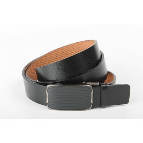 фото Ремень olio rosti, размер 120, черный