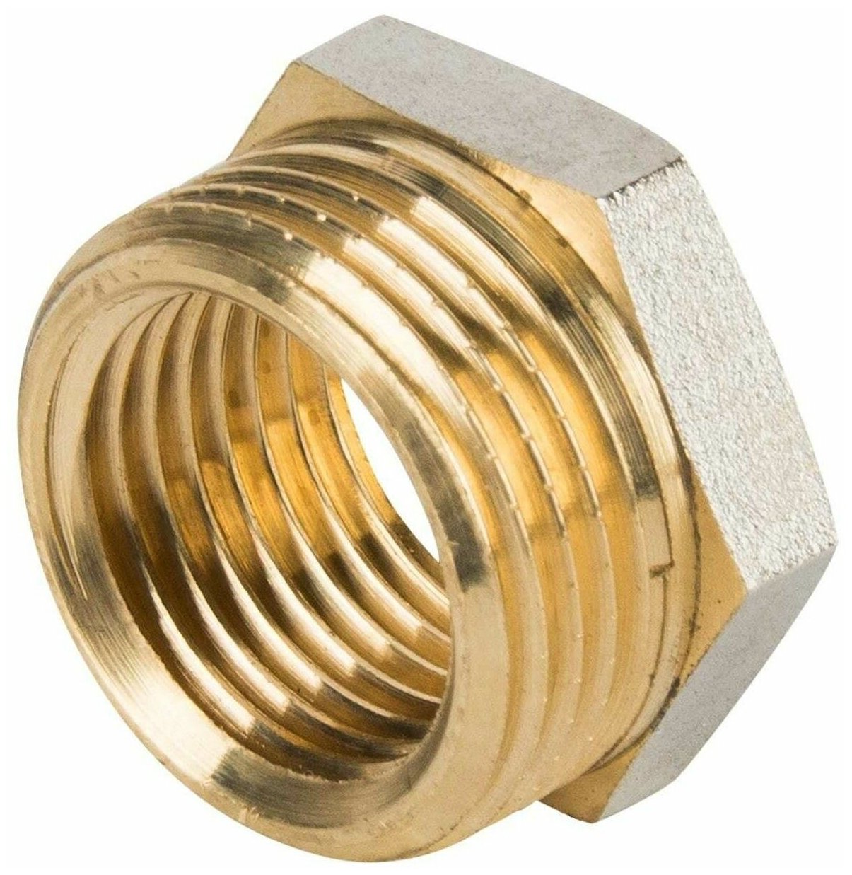 Переход шестиугольный нар.-вн. 1/2X3/8 General Fittings (футорка нар.-вн. 1/2х3/8) (260044H040300H)