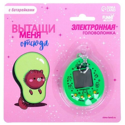 Электронная игра Funny toys Котик 168 персонажей, в блистере