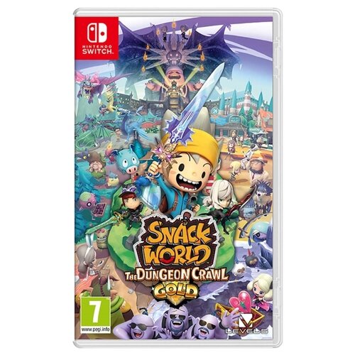 Игра Snack World: The Dungeon Crawl - Gold Standard Edition для Nintendo Switch, картридж картридж для nintendo switch snack world the dungeon crawl gold новый