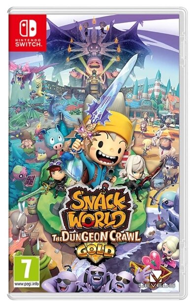 Игра для Nintendo Switch Snack World: The Dungeon Crawl - Gold