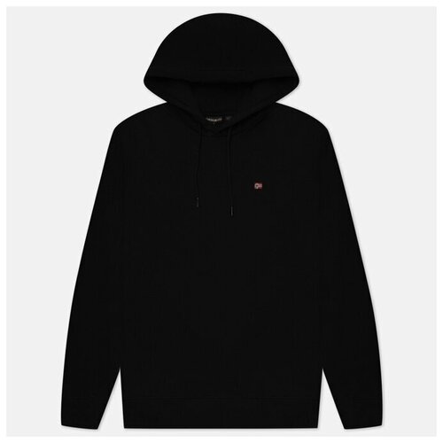 фото Мужская толстовка napapijri balis hood чёрный, размер s