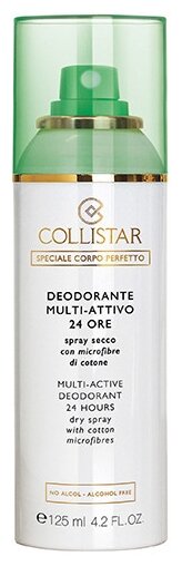 Collistar Дезодорант Multi-Active 24 Hours, спрей, 125 мл
