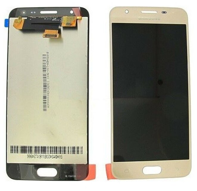 Дисплей для телефона Samsung G570F (J5 Prime) в сборе с тачскрином Золото