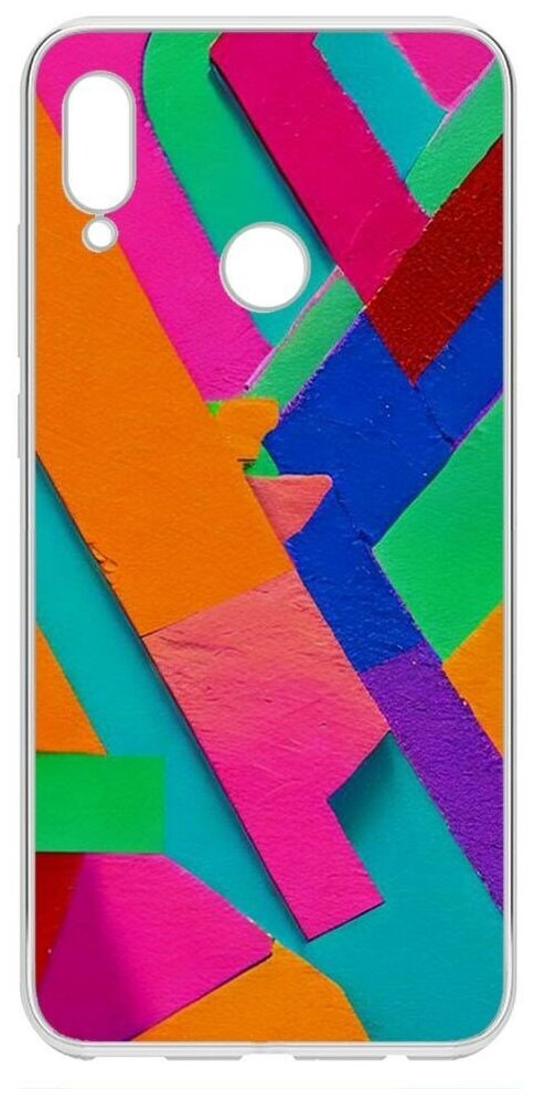 Чехол-накладка Krutoff Clear Case Нейроавангард для Huawei P Smart (2019)