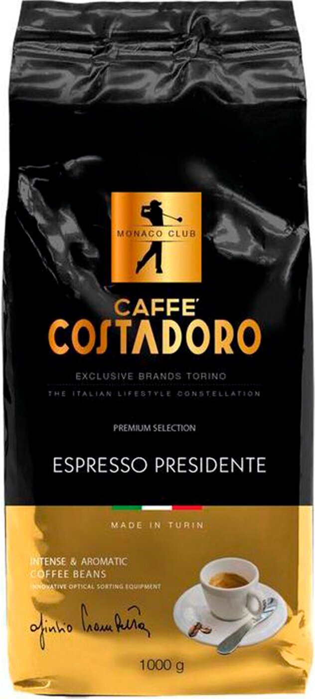 Кофе в зернах Costadoro Espresso Presidente 1 кг