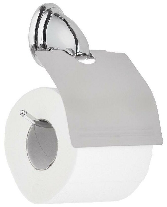Держатель для туалетной бумаги рулонной Frap 1503 металл хромированный